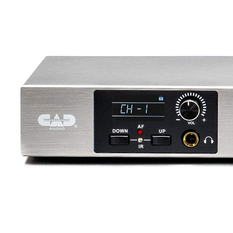 CAD Audio GXLIEM Frequency Agile Wireless In Ear Monitor System includes MEB1 Earbuds, Rack Mount Ears and Antenna Relocation Kit 900MHz - Image 2